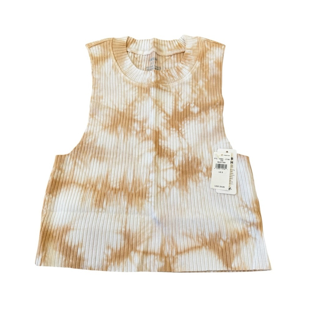 NWT Aerie Rebel Cropped Tie Dye Ribbed Tank